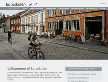 Tablet Screenshot of euroskolen.no
